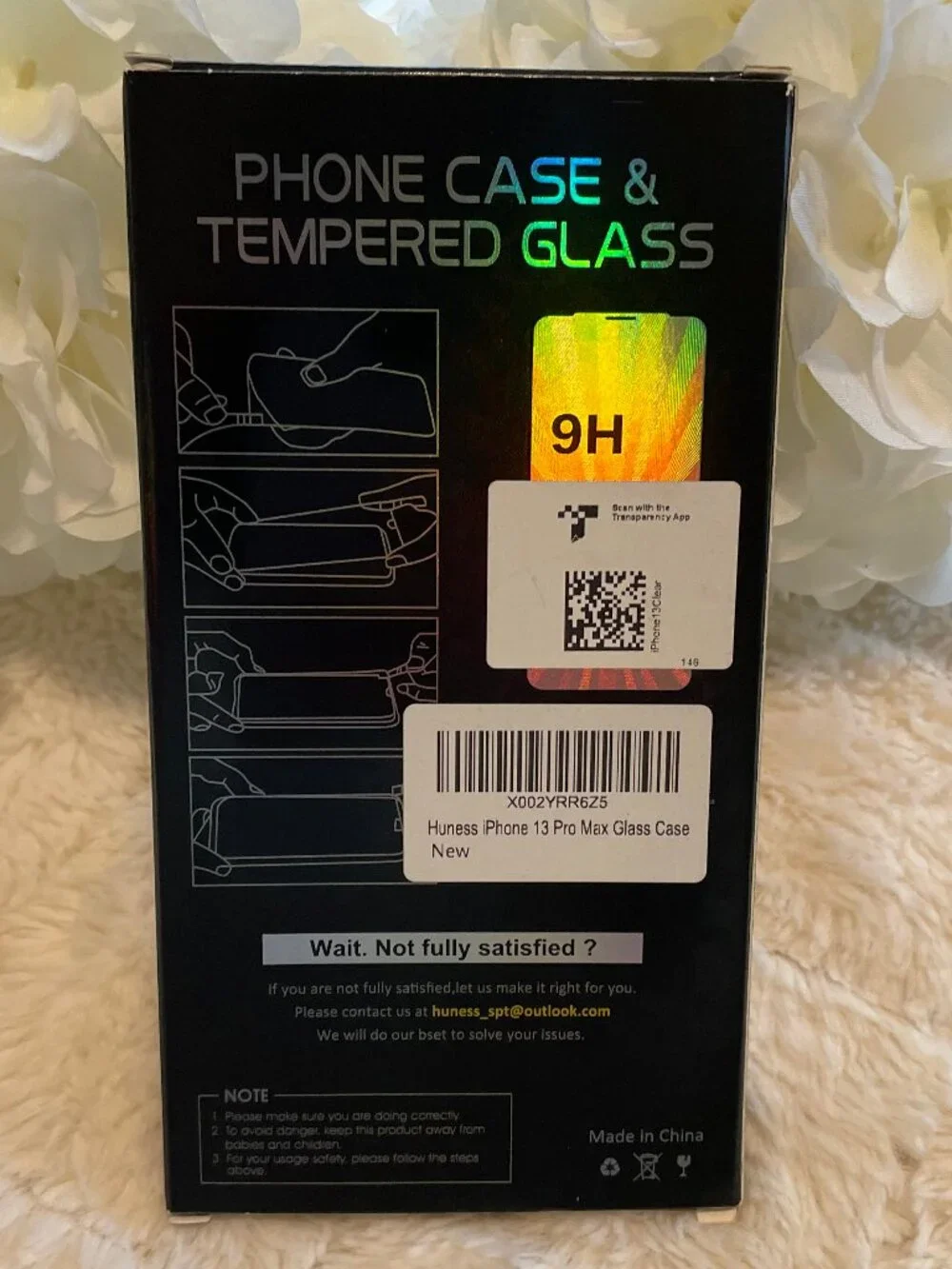 iPhone 13 Pro Max Phone Case and Tempered Glass